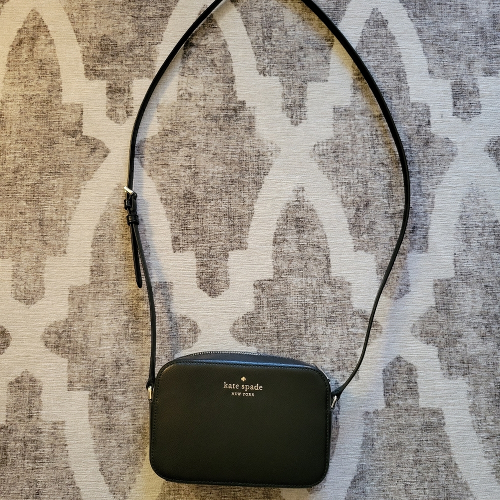 Kate Spade Staci Mini Camera Bag Black